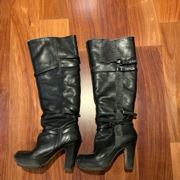 BCBG Leather Boots - Picture 2 of 3